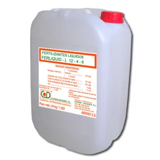 Compra ABONO LÍQUIDO FERLIQUID 12-4-6 (N-32) (24 Kgr.) en la tienda online Fito Agrícola