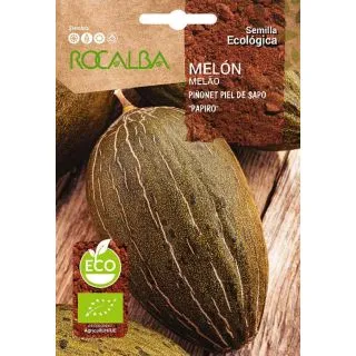 Compra MELÓN PIÑONET PIEL DE SAPO PAPIRO BIO (500 gr.). en la tienda online Fito Agrícola