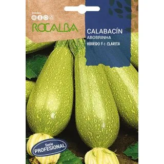 Compra CALABACÍN CLARITA F-1 (500 gr.) en la tienda online Fito Agrícola