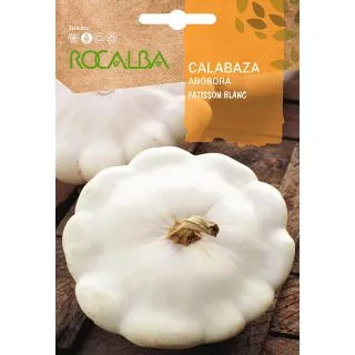 Compra CALABAZA PATISSON BLANC (100 gr.). en la tienda online Fito Agrícola