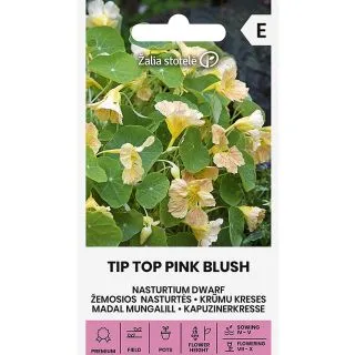 Compra CAPUCHINA ENANA TIP TOP PINK BLUSH (3 gr. - Aproximativ 21 de semințe). en la tienda online Fito Agrícola