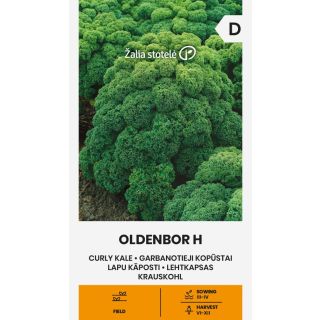 Compra COL KALE OLDENBOR F1 Pildorada (20 Semillas). en la tienda online Fito Agrícola