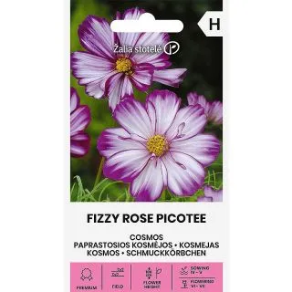 Compra COSMOS FIZZY PICOTEE ROSA (1 gr. - Aproximativ 190 de semințe). en la tienda online Fito Agrícola