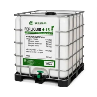 Compra ABONO LÍQUIDO FERLIQUID 4-15-5 (1200 Kgr./1000 l.). en la tienda online Fito Agrícola