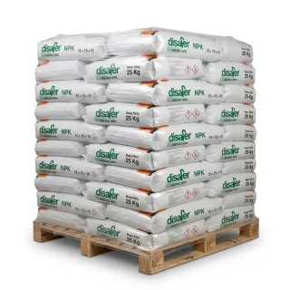 Compra ABONO GRANULADO 15-15-15 (1500 Kgr. - Palé de 60x25 Kgr.) en la tienda online Fito Agrícola