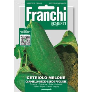 Compra PEPINO CAROSELLO MEDIO LUNGO PUGLIESE (tipo alficoz) (3 gr.). en la tienda online Fito Agrícola