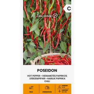 Compra ARDEI POSEIDON (0.1 gr. - Aproximativ 15 Semințe). en la tienda online Fito Agrícola