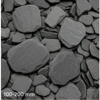 Compra PIZARRA NEGRA REDONDEADA PLANA 100-200 mm. (500 Kgr.). en la tienda online Fito Agrícola