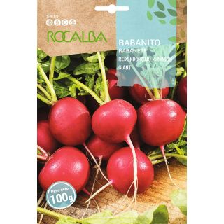 Compra RABANITO REDONDO CRIMSON GIANT (100 gr.). en la tienda online Fito Agrícola
