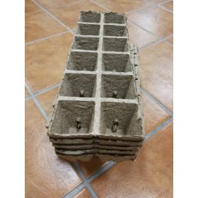 Compra JIFFY POT CUADRADO 6x6 cm. a 6x2, ranura (5 Unid.). en la tienda online Fito Agrícola