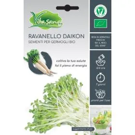 Compra RIDICHE DAIKON MICROGREEN BIO (8 gr.) en la tienda online Fito Agrícola